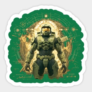 halo Sticker